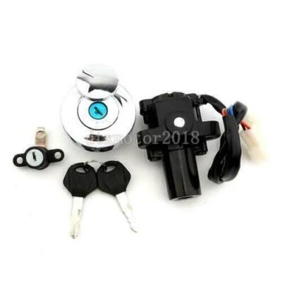 Interruptor de encendido tapa de gas combustible llaves de bloqueo para Yamaha Midnight Star XVS950 2009-2012 Foto 1 de 4