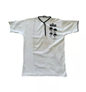 1963 Original The Beatles Vintage 60s Souvenir Shirt Shea Stadium Sz Small RARE - Picture 1 of 9