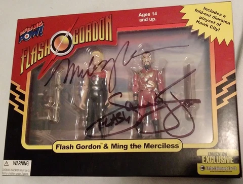 Bif Bang Pow Convention Exclusive Flash Gordon & Ming signed by Jones & Anderson Cover