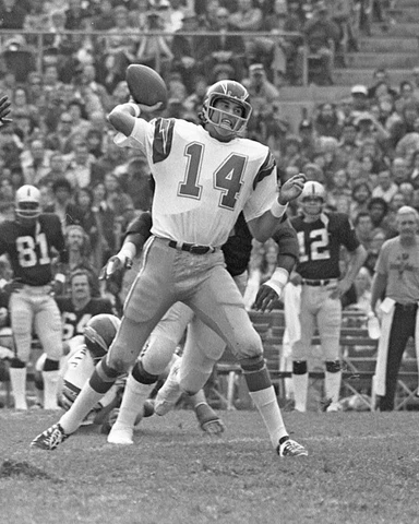 San Diego Chargers DAN FOUTS Glossy 8x10 Photo Football Print Poster HOF 93 Cover