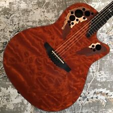 Ovation 2002 Collectors Series #48 African cherry Acoustic Guitar