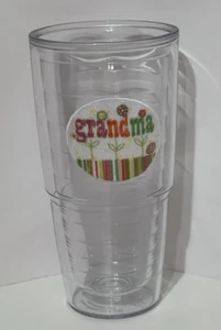 Parche de vaso Tervis 24 oz abuela transparente sin tapa sello distintivo para bebidas frías y calientes - Imagen 1 de 10