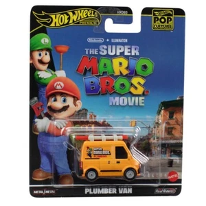 NEW - Hot Wheels Pop Culture PLUMBER VAN The Super Mario Bros. Movie Car - Picture 1 of 1