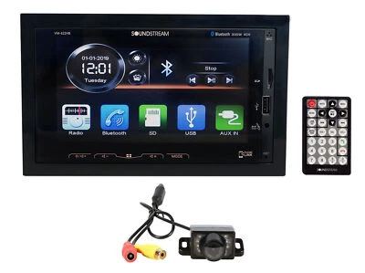 Soundstream VM-622HB 6.2” Car Monitor Receiver w/Android PhoneLink+Backup Camera - Image 1 of 4