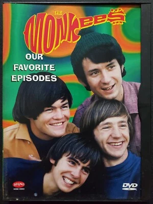 The Monkees - Our Favorite Episodes (DVD, 1998) Rhino Snap Case Region 1 OOP - Image 1 of 4