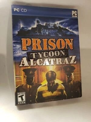 PRISON ALCATRAZ- TYCOON PC VIDEO GAME, (PC 2010), BN, SEALED - Image 1 of 2