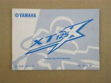 Yamaha XT125 R X Manual del Proprietario 2004