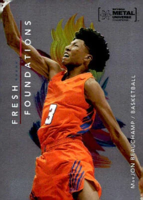 2022 Skybox Metal Universe Multi-Sport Marjon Beauchamp #FF15 - Image 1 of 2