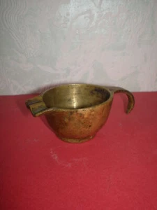Bronze Ritual vessel-cup from 18 c., unknown origin, most likely Middle East - Picture 1 of 12