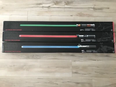 Star Wars Black Series Lightsaber Darth Vader Red Luke Skywalker Blue and Green - Image 1 of 4