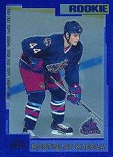 2000-01 Topps Chrome Blue #245 Rostislav Klesla /1250 - NM-MT
