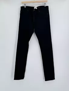 Quiksilver Mens Black Denim Skinny Fit Jeans Sz US 30 NWT - Picture 1 of 5