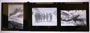 Switzerland, 1922 Matterhorn Group, Dent, Hut Chamonix, Antique Lantern Slides. - Picture 1 of 1