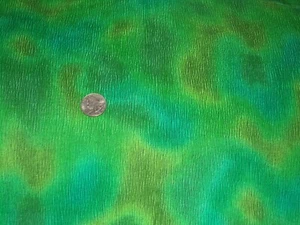 Green & Blue Abstract Pattern Fabric, Dealer Code FB-92 - Picture 1 of 2