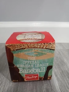 Vintage SEALED Rawlings Lee MacPhail OFFICIAL American League Baseball NOS *READ - Picture 1 of 7