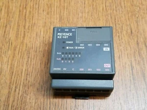 Controlador lógico programable visual Keyence (PLC), tipo DC, modelo: KZ/V-10T - Imagen 1 de 2