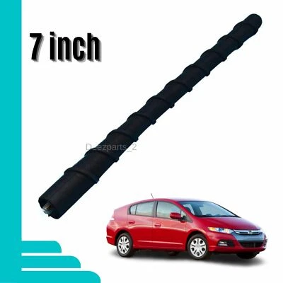 Antena 7" remolino negro para Honda Insight 2010-2014 Foto 1 de 4