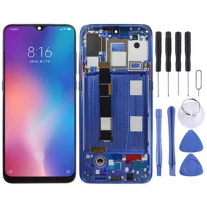 Schermo LCD AMOLED originale con telaio e gruppo digitalizzatore per Xiaomi Mi 9 - Foto 1 di 9