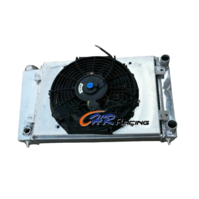 Radiador + cubierta + ventilador para Volkswagen Scirocco/Jetta 1976-1980 1,6 L con aire acondicionado MT Foto 1 de 4