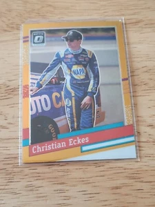 2024 Donruss Optic Gold #160 Christian Eckes RET SN 03/10 - Picture 1 of 2