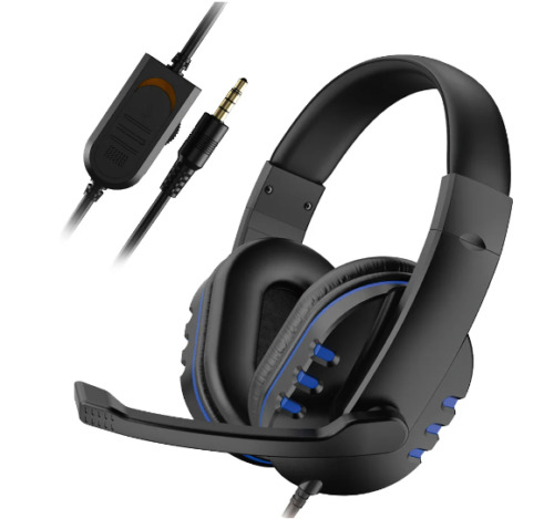 Casque Gaming Filaire avec Microphone PS4 Xbox One et PC jack 3.5mm