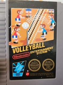 Volleyball - Nintendo NES - PAL A GBR - Rare Mattel  - with sleeve