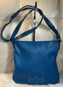 Bolso Bandolera Marc Jacob’s Azul Cielo Pequeño Plateado Herrajes ¡Ligero! - Imagen 1 de 19