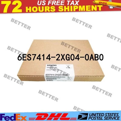 New Siemens 6ES7414-2XG04-0AB0 SIMATIC S7-400 CPU 414-2 6ES7 414-2XG04-0AB0 - Image 1 of 4