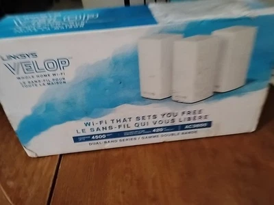 Linksys Velop AC3600 Dual-Band Whole Home Wi-Fi System 3-Pack VLP0103 - Image 1 of 4