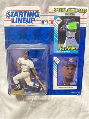 1993 Kenner Starting Lineup Gary Sheffield San Diego Padres Collectible - Image 1 of 4