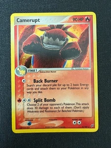 Pokemon TCG - Camerupt 4/107 Deoxys Holo - LP - Foto 1 di 10