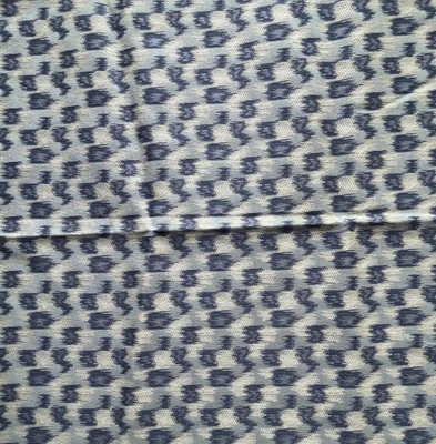 Kravet Parish Indigo  Designer Fabric Remnant 24"x24" - Image 1 of 3