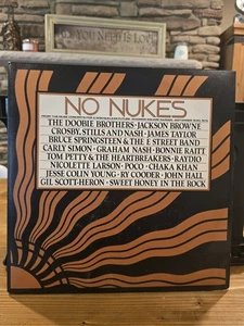 NO NUKES (1979) 3 LP Set VG+ Vinyl Tom Petty Bruce Springsteen Gil Scott-Heron - Picture 1 of 21