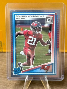 2025 Donruss Rated Rookie | Benjamin Morrison #361 | Argento a prova di stampa / 199 - Foto 1 di 3