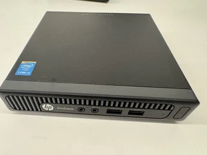 HP ProDesk 600 G1 Mini Core i3-4160T 3,10GHz 4 GB RAM 120GB SSD Win 11 Pro BEZ ZASILACZA - Zdjęcie 1 z 3