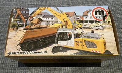 Rarität Liebherr R 936 Kettenbagger "Reithelshöfer"  NZG 957/01  1:50 OVP - Bild 1 von 4