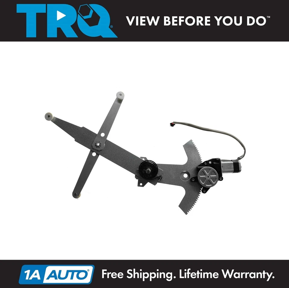 TRQ Power Window Regulator w/ Motor Passenger Side RH for 93-02 Camaro Firebird - Image 1 of 3