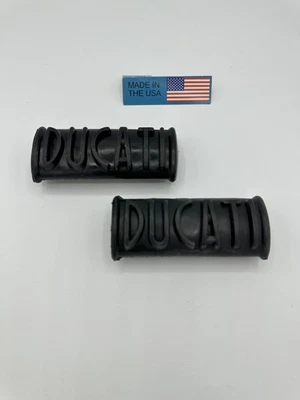 Par de clavijas de pie de goma para Ducati Singles 175cc - 350cc 0440.69.110 nuevo  Foto 1 de 3