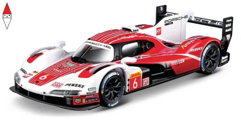 MODELLINO STATICO BBURAGO 1/43 PORSCHE 963 RACE - Immagine 1 di 1