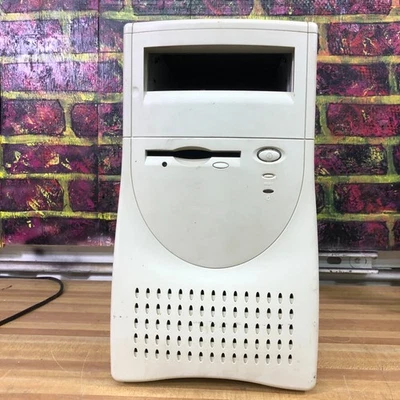 Classic Custom Beige ATX PC DOS Gaming Computer Untested (For Restore Project) - Image 1 of 4