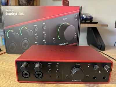 FOCUSRITE Scarlett 16i16 4th Gen SCHEDA AUDIO USB-C 16 IN 16 OUT - Immagine 1 di 4