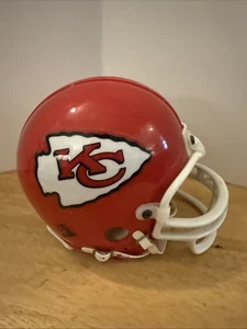 Vintage 1990s Riddell Kansas City Chiefs Mini Football Helmet 3 5/8 NFL - Picture 1 of 7