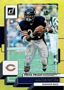 2022 Panini Donruss - Walter Payton #84 Press Proof Premium Chicago Bears - Foto 1 di 3