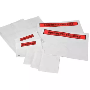 Doc Enclosed Printed Plain Package Window Adhesive Wallet A4,5,6,7 1000 500 - Picture 1 of 13