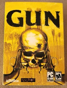 Gun PC CD-ROM Computer Neversoft Video Game 2005 Complete w Manual NIB! - Picture 1 of 3
