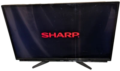 Sharp 32" 1080p 60Hz HDTV LED SPEAKERS WORK LC-32LB370U (No remote, has buttons) - Image 1 of 4