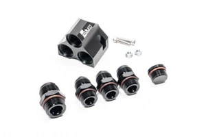 Distribution Block 12-10-10-10 with Fittings Radium Engineering - Picture 1 of 2