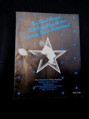 1983 3rd Annual Bill Cosby King Harbor Celebrity Invitational Tennis Program - Image 1 of 4