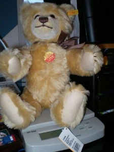 Steiff Original Teddy Bear, Beige, #0220/43, Mint, 15 in., Circa 1982 - Picture 1 of 5