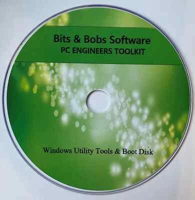 BOBS BITS N BOBS Windows 7 8 10 PC Laptop Recovery Restore Fix Repair Utility Disco di avvio P&P gratuito